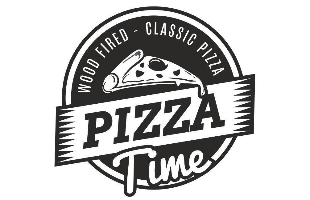 Pieczątka reklamowa z logo pizzerii wzór 2.